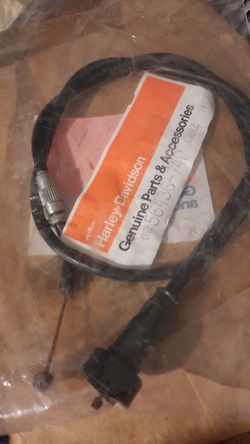 NOS OEM 56436-74P UPPER THROTTLE CABLE