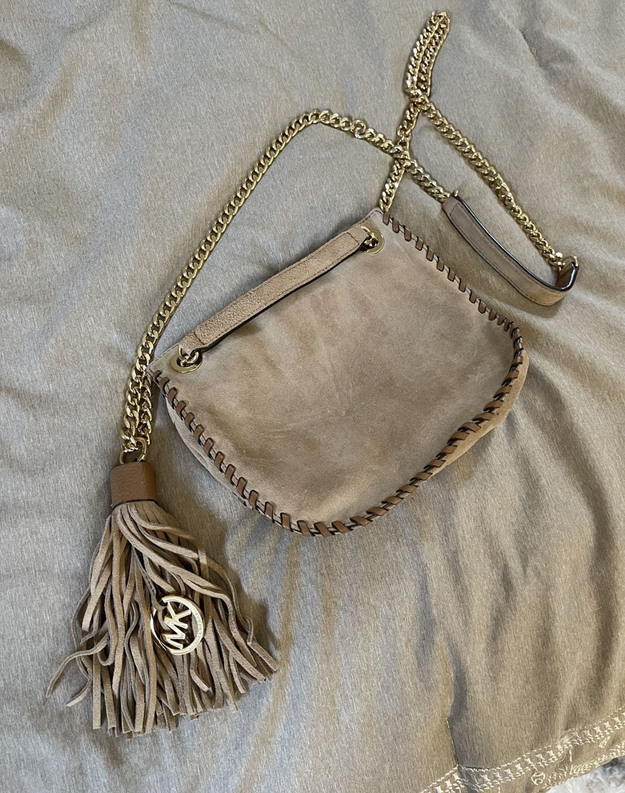 Suede Fringe Michael Kors Bag