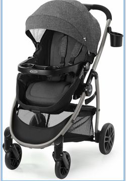 Graco Baby Stroller with Canopy and Tray