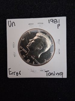 1981 P Kennedy Half Dollar