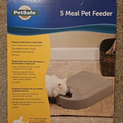 5 Meal Auto Cat Feeder