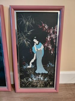 Vintage art deco paintings