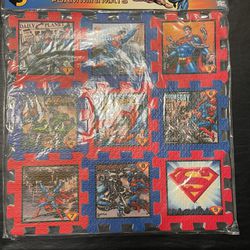 Superman Puzzle Mats