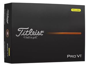 Titleist ProV1 yellow New! 1 dozen