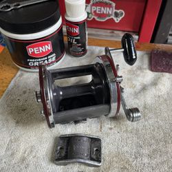  Penn Jigmaster No. 500 with Newell kit. 