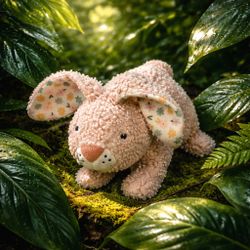 0009 Easter Plush Peachy Bunny Pillow fort target Brand