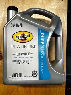 Pennzoil 0W-20 full synthetic