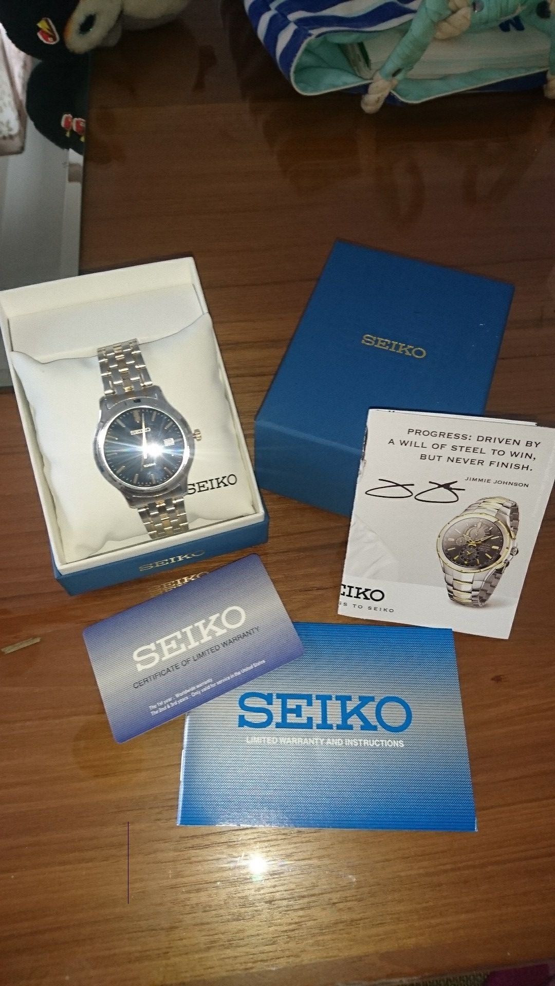 Seiko men s watch New in box for Sale in Pfafftown NC OfferUp