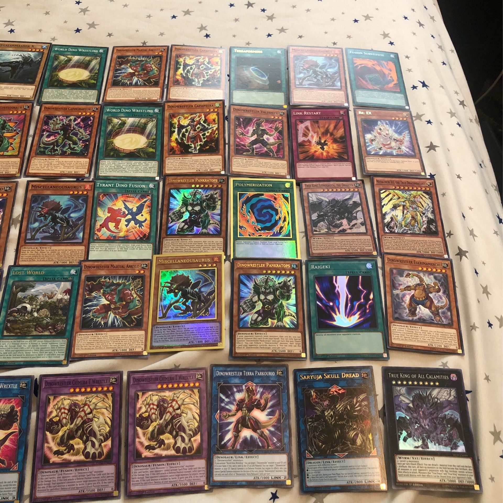 Yugioh Dinowrestler Deck