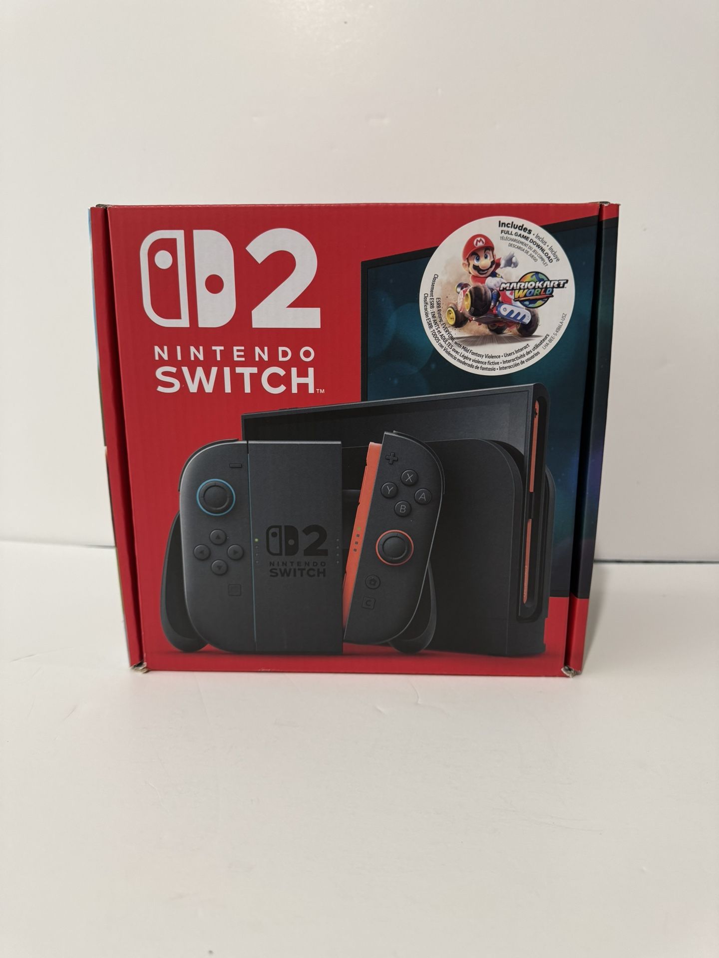 Nintendo Switch 2 Mario Kart Bundle With Receipt