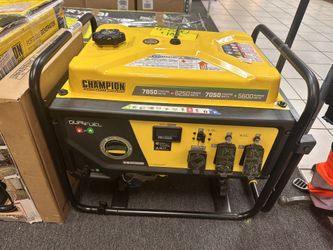 Top Rated Champion Power Equipment 7850/6250-Watt Recoil Start Gasoline and Propane Powered Dual Fuel Portable Generator with CO Shield 
