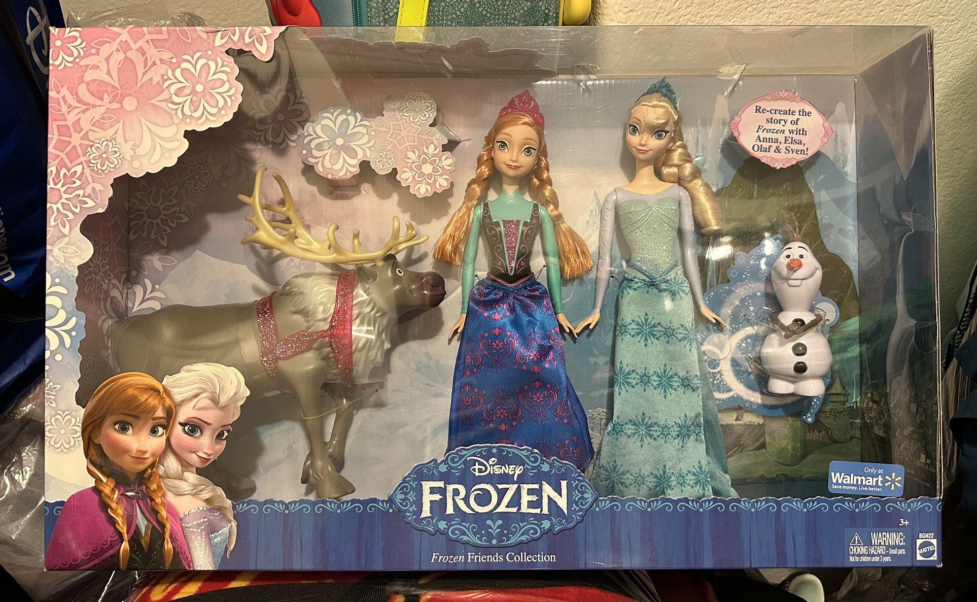 Disney Frozen Dolls Walmart Exclusive Set