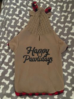 Christmas Dog Sweater Medium