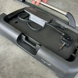 Electric Grill / Panini Press with Glass Lid – Great Condition!