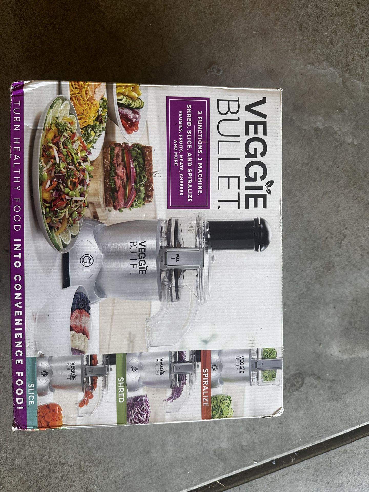 Brand new veggie bullet