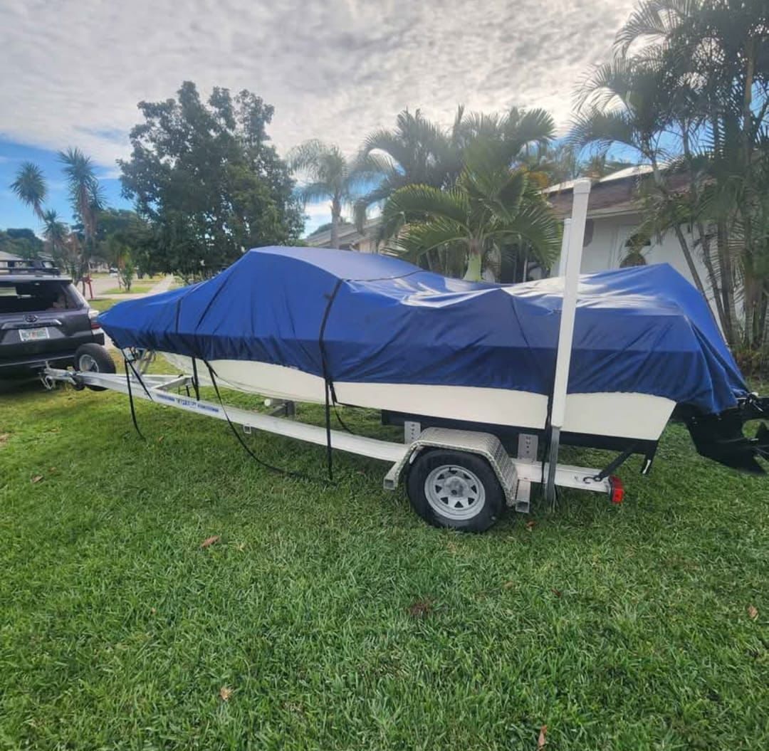 For Sale – Boat As it is with new Trailer. 2004 Bayliner F11 CL 
