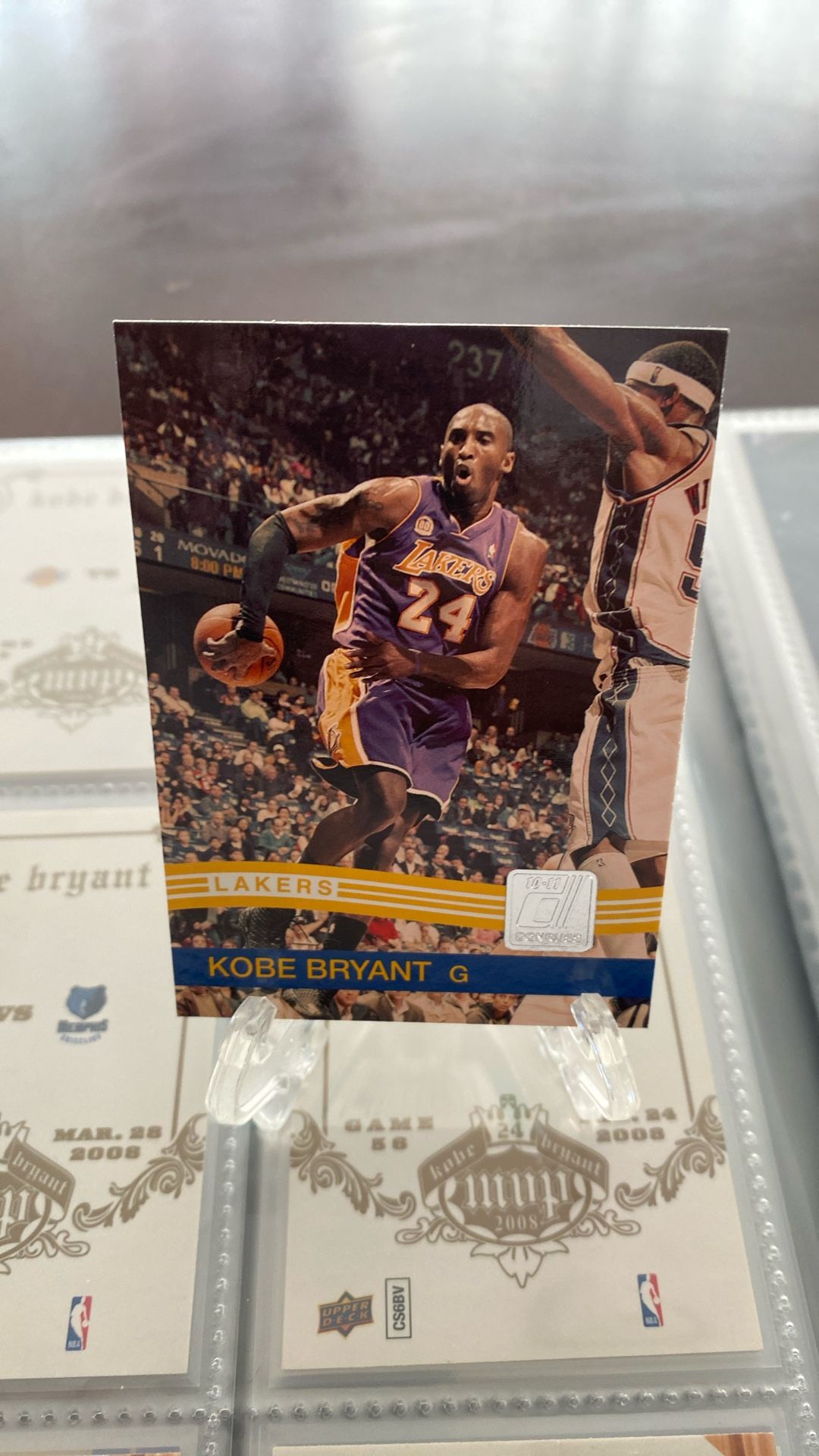 Kobe Bryant Basketball Card
