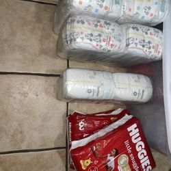 Huggies Pampers Luvs Size 1, 2, 3 