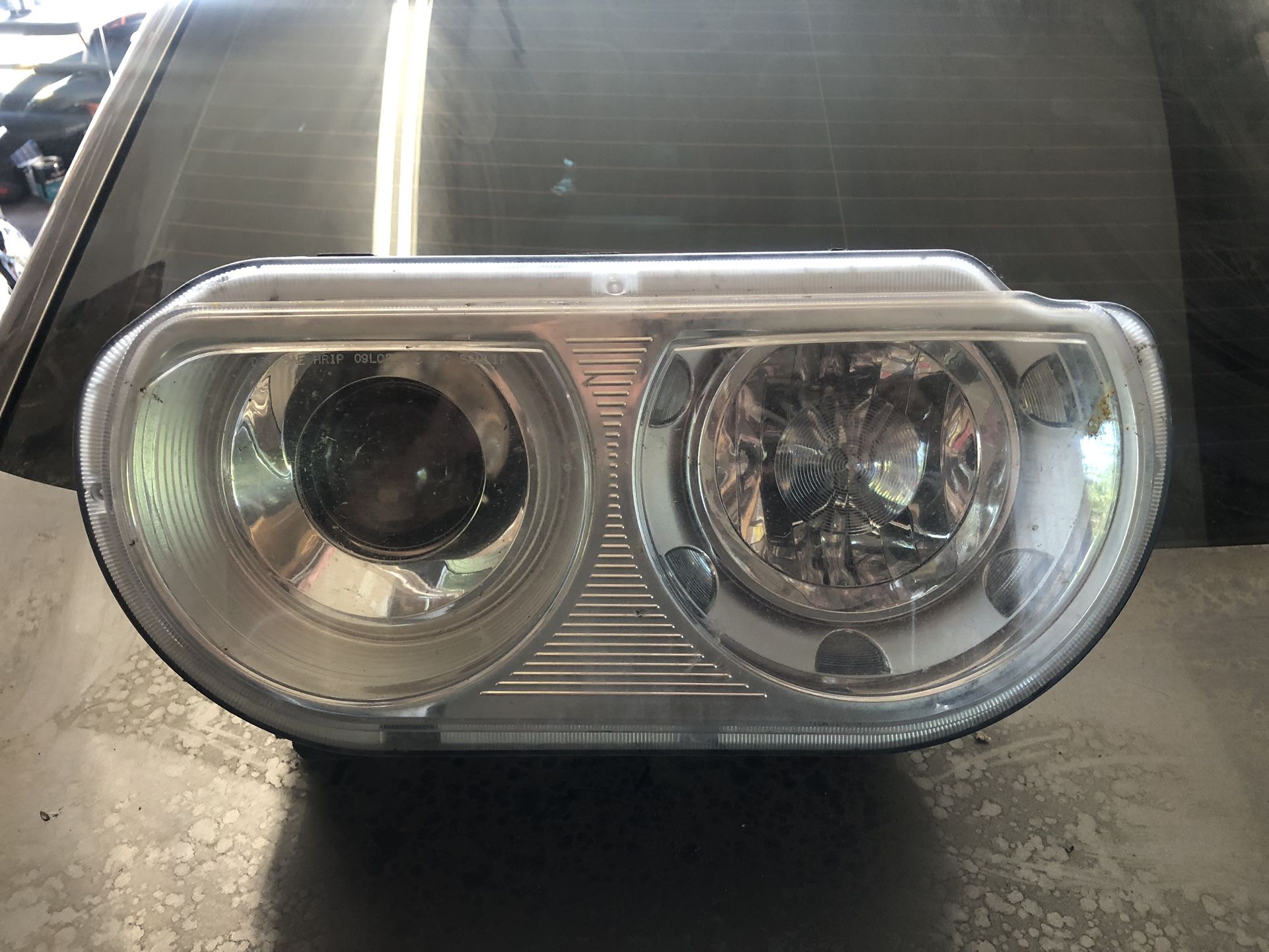 Dodge Challenger Front Headlight