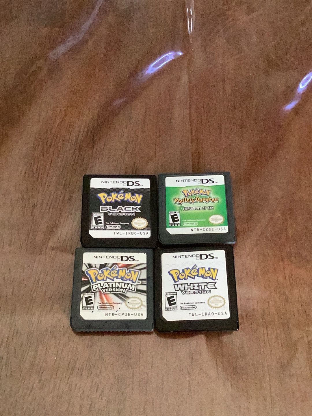 -Pokémon Nintendo DS Games-