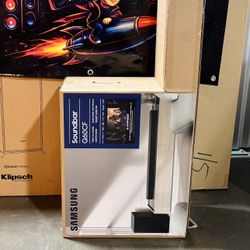 SAMSUNG (HW-Q60CF) – True 3.1.2ch Dolby Atmos Soundbar | SpaceFit Sound Pro | DTS Virtual:X | Adaptive Sound | Bluetooth & Wall-Mountable