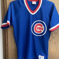 Cubs Blue Jersey Adult Small Rawlings USA