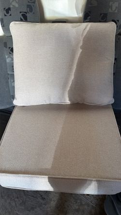 Beige Patio chair Cushions