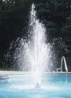 Pool Water Fountain