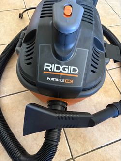 Ridgid portable vacuum
