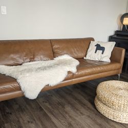 'Article' Leather Sofa