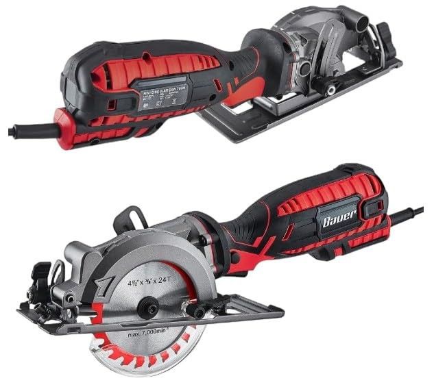 Bauer 4-1/2" Compact Circular Saw
MODEL # 1971OE-B