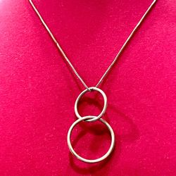 Sterling Love Bond Necklace 