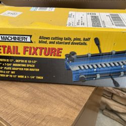 Central machinery dovetail fixture