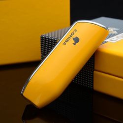 Jet Flame 3 Torch Butane Cigar Lighter And Punch 2 In 1