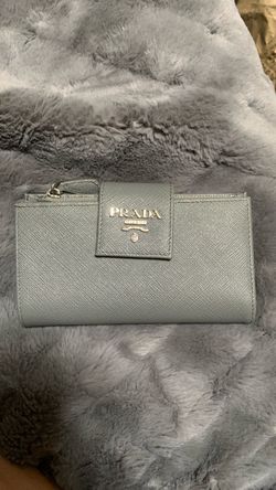 Prada Saffiano Leather Card Wallet
