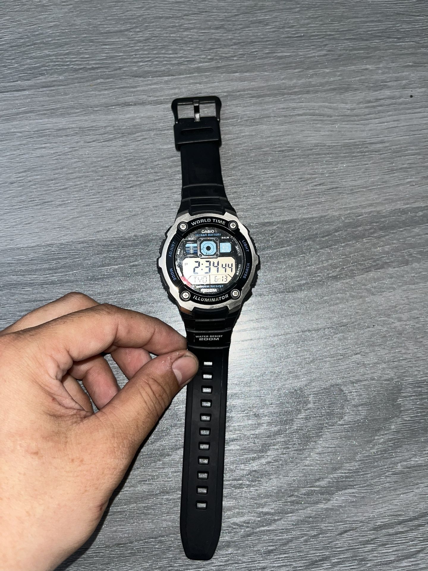 Casio Illuminator Digital Watch – 200M Water Resistant