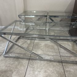 Coffee Table And Side Tables 