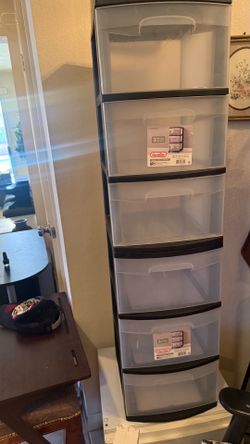 Sterelite 3 tier storage bins