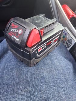 Milwaukee Red Lithium M18 Battery