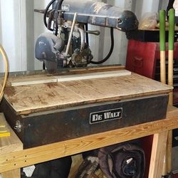 DeWalt Radial Arm Saw From 1949.