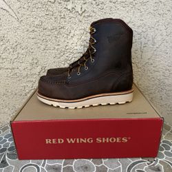 WORK BOOTS RED WING 2442 COMPOSITE TOE WATERPROOF SIZE’S AVAILABLE 8-8.5-11.5 MENS 