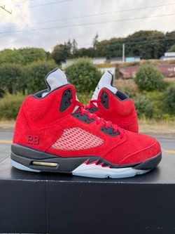 Air Jordan retro 5 raging bull size 12