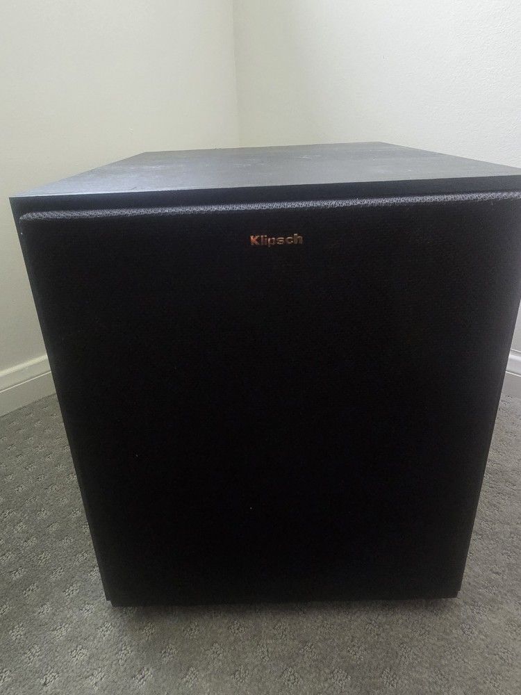 Klipsch 10" Subwoofer For Auto Or Home