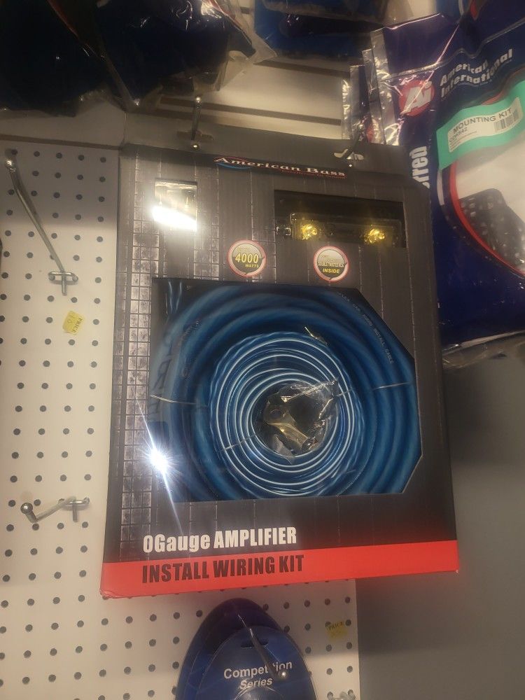 American Bass 0g Amp Kit