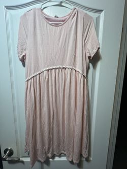 Maternity Dress - Brand Pink Blush - Size Large