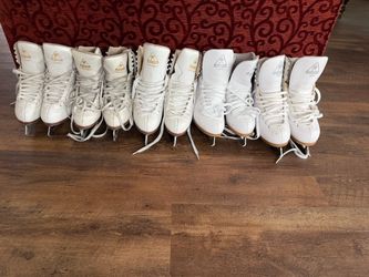 Girls Jackson Iceskates size 5-8 LOT
