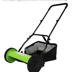 16-inch Push Lawn Mower (Manual Reel)
