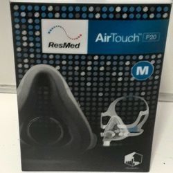 AirTouch F20 Full Face CPAP/BiLevel Mask with Headgear. New Sealed.Regular $159   