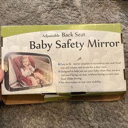 Baby Back Seat Mirror