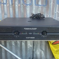 American Audio VLP 1500 Power Amp BAD FUSE 
